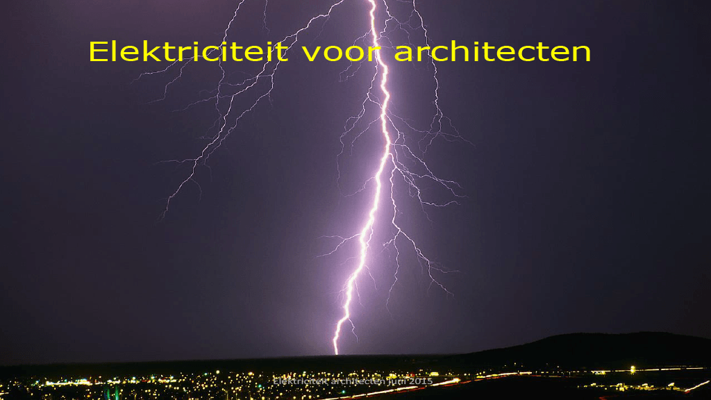 Studiedag – Architect onder Stroom